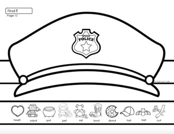 Speech police hats for articulation by speech therapy with courtney gragg