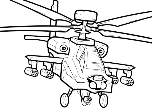 Coloring pages new helicopter coloring pages