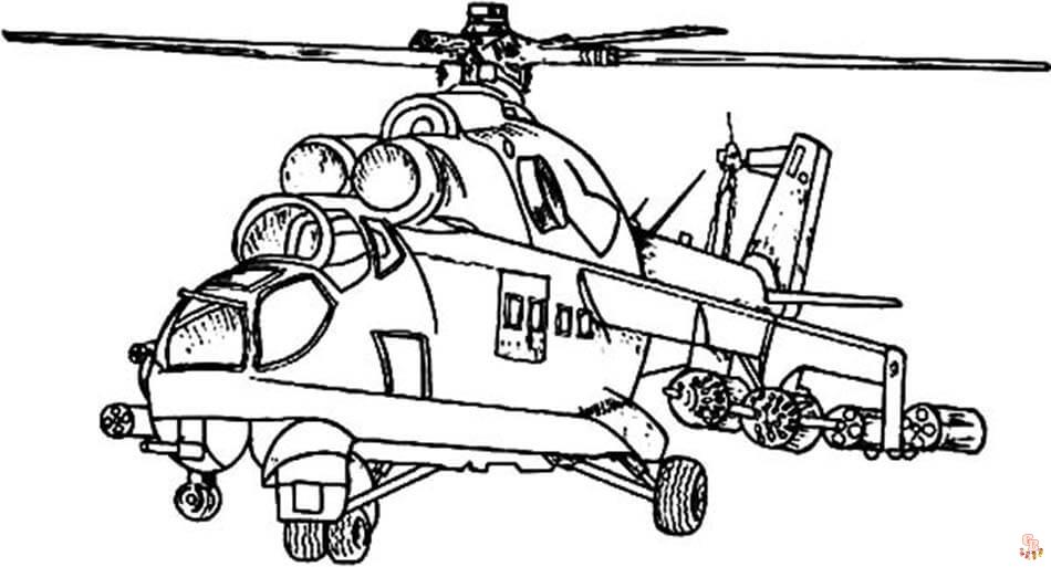 Free printable helicopter coloring pages for kids and adults