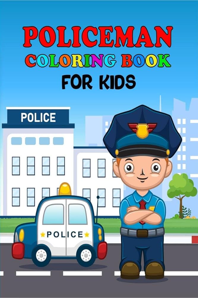 Buy policeman colorg book for kids spirational policeman colorg for toddlers kids book onle at low prices dia policeman colorg book for kids spirational policeman colorg for