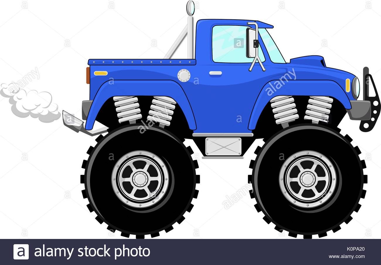Premium vector monster truck coloring page for kids monster truck para colorir