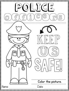 Munity helpers police officer munity helpers preschool munity helpers preschool activities munity helpers police officer