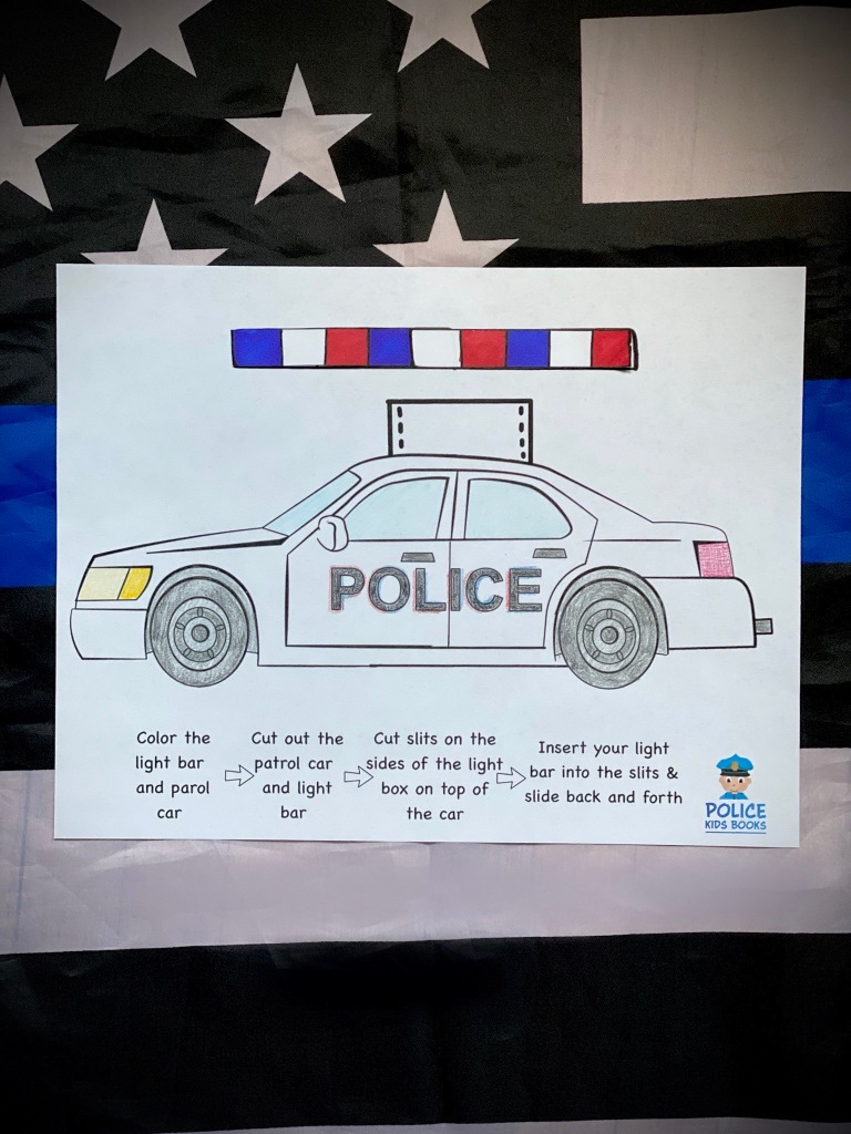 Free crafts â police kids books