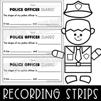 Build a police officer shape craft