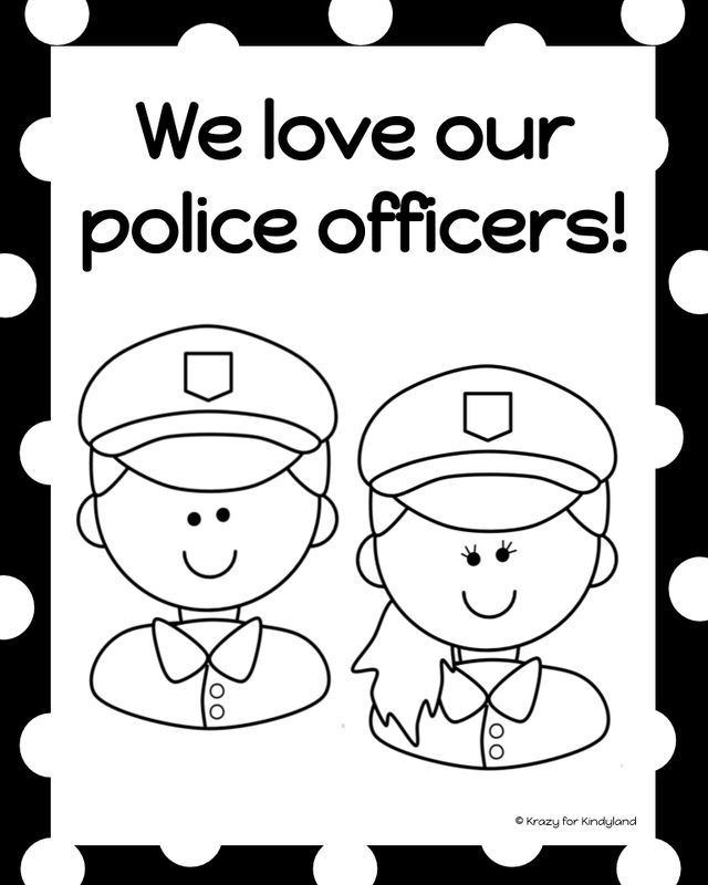 Munity helpers activity with police officers craft writing prompt kindergarten craft activities police officer crafts writing lessons