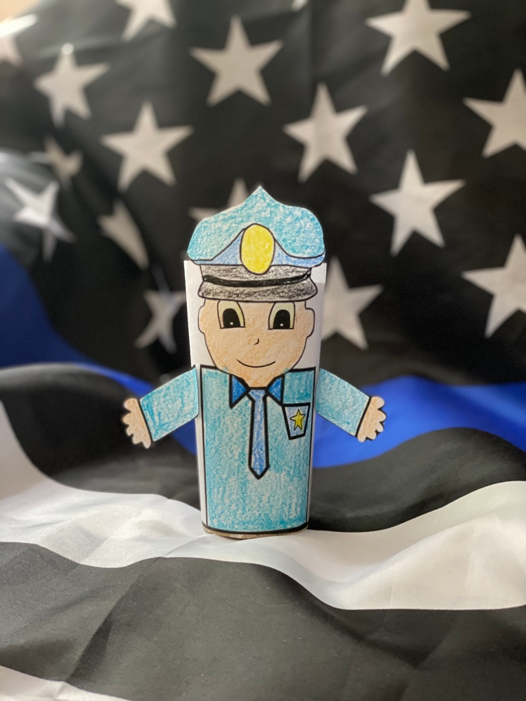 Free crafts â police kids books