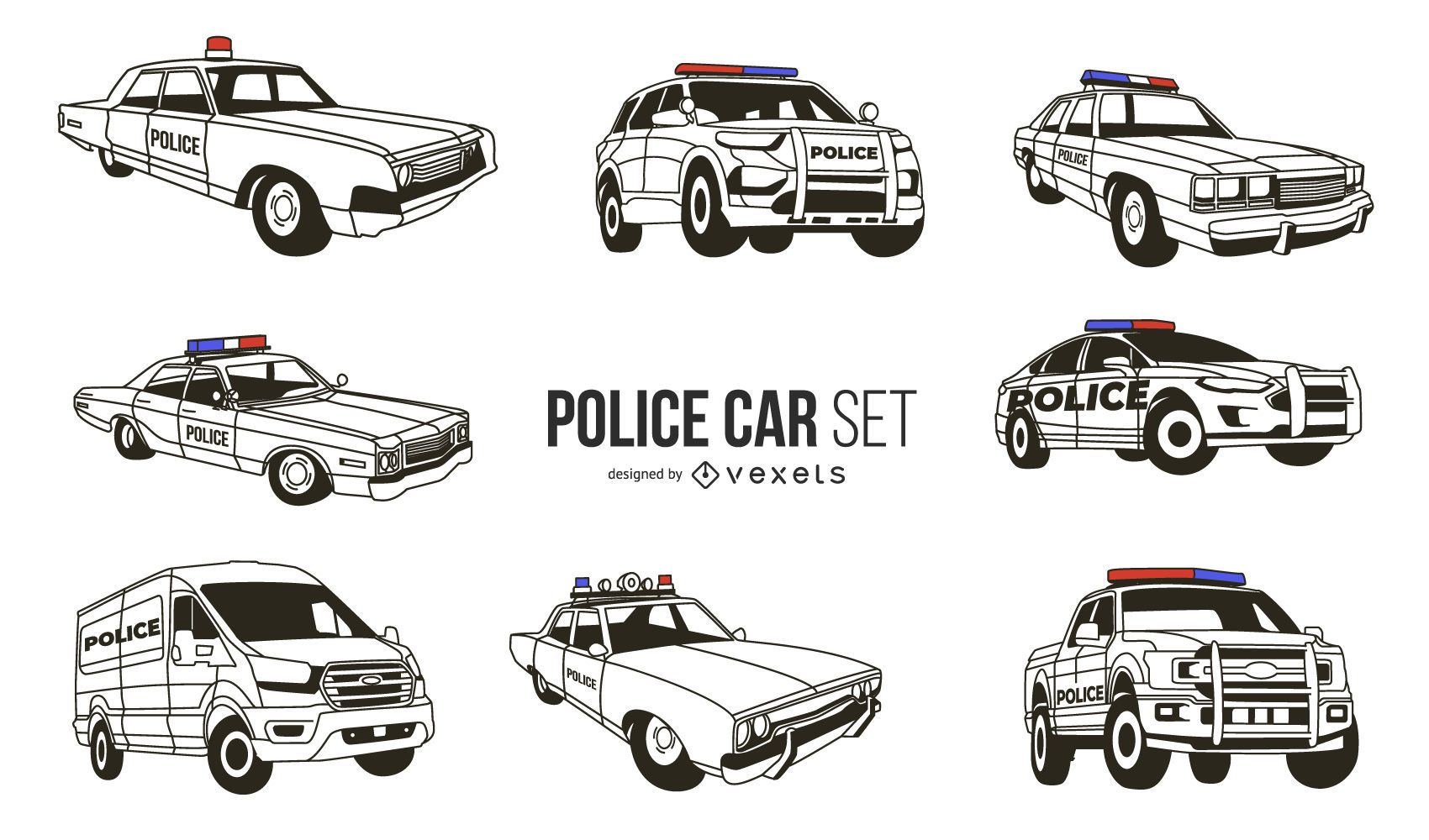 Police truck t shirt vector designs more merch
