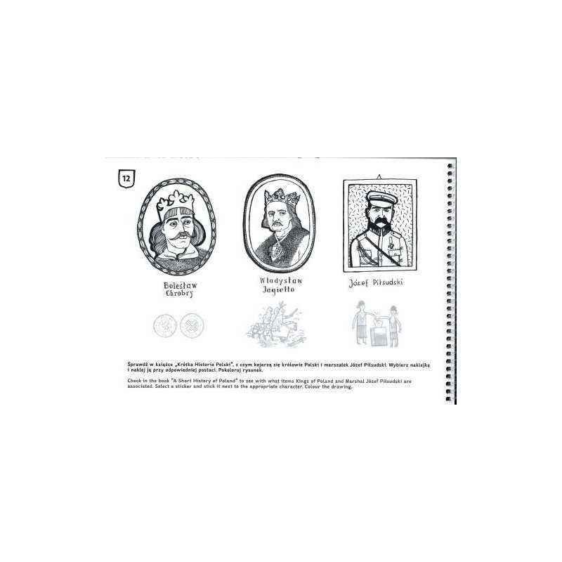 A short history of poland activity book for children