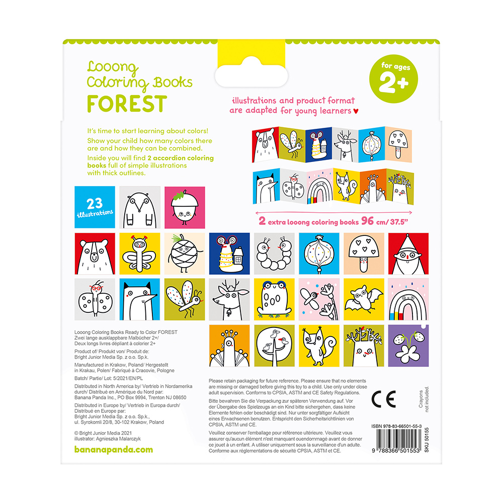 Looong coloring books
