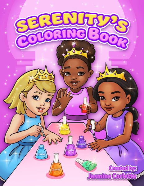 Serenitys coloring book â serenity nail polish