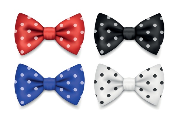 Black suit red bow tie royalty