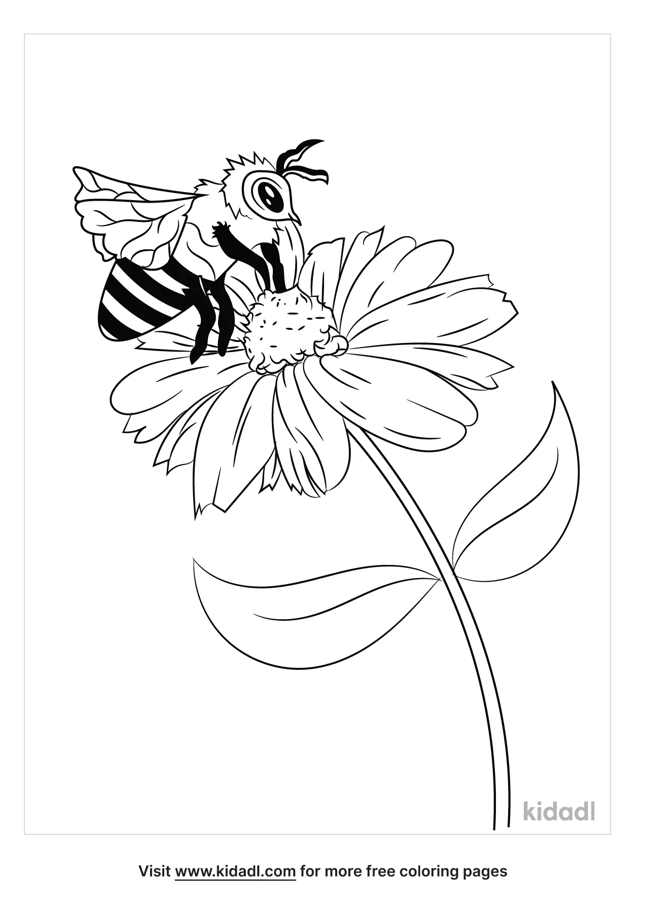 Free pollination coloring page coloring page printables