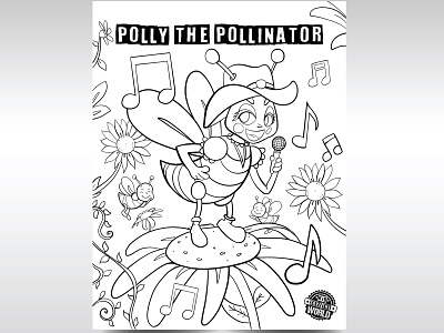 Coloring book page