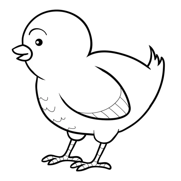 Coloring book duck stock illustration by ksenyasavva