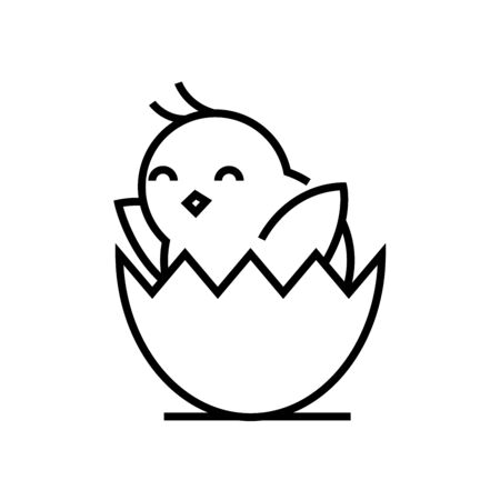Easter chick coloring book stock vector illustration and royalty free easter chick coloring book clipart
