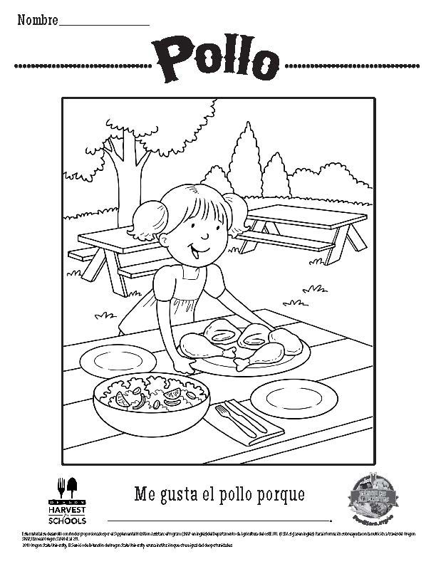 Pollo food hero coloring sheets free coloring sheets chicken coloring