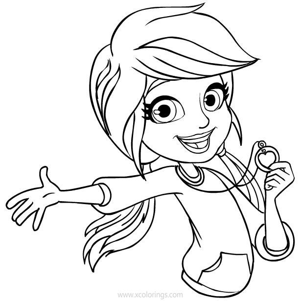 Polly pocket coloring pages with necklace polly pocket cute coloring pages coloring pages