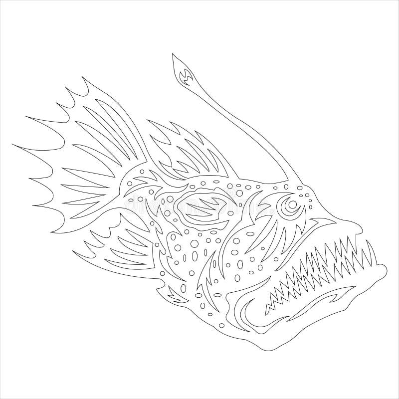 Sketch piranha stock illustrations â sketch piranha stock illustrations vectors clipart
