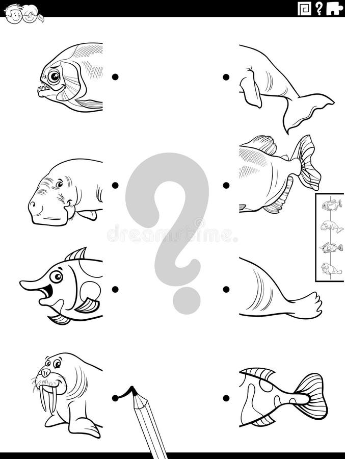 Piranha coloring page stock illustrations â piranha coloring page stock illustrations vectors clipart