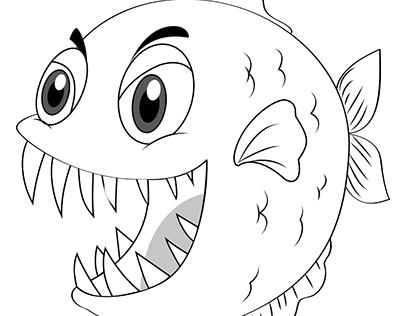 Piranha projects photos videos logos illustrations and branding