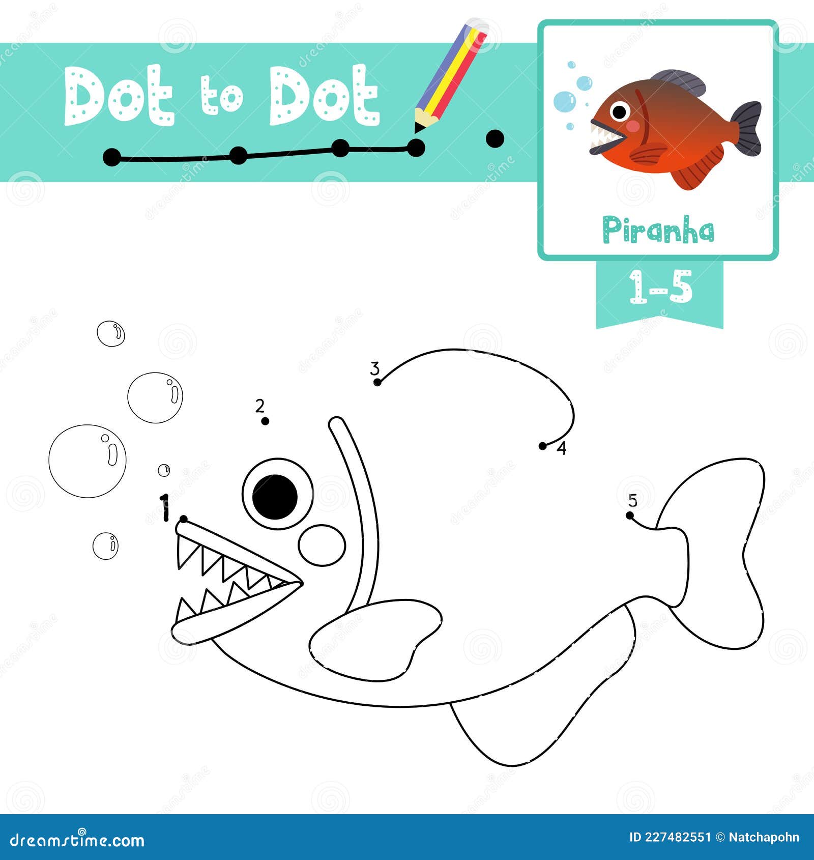 Piranha coloring page stock illustrations â piranha coloring page stock illustrations vectors clipart