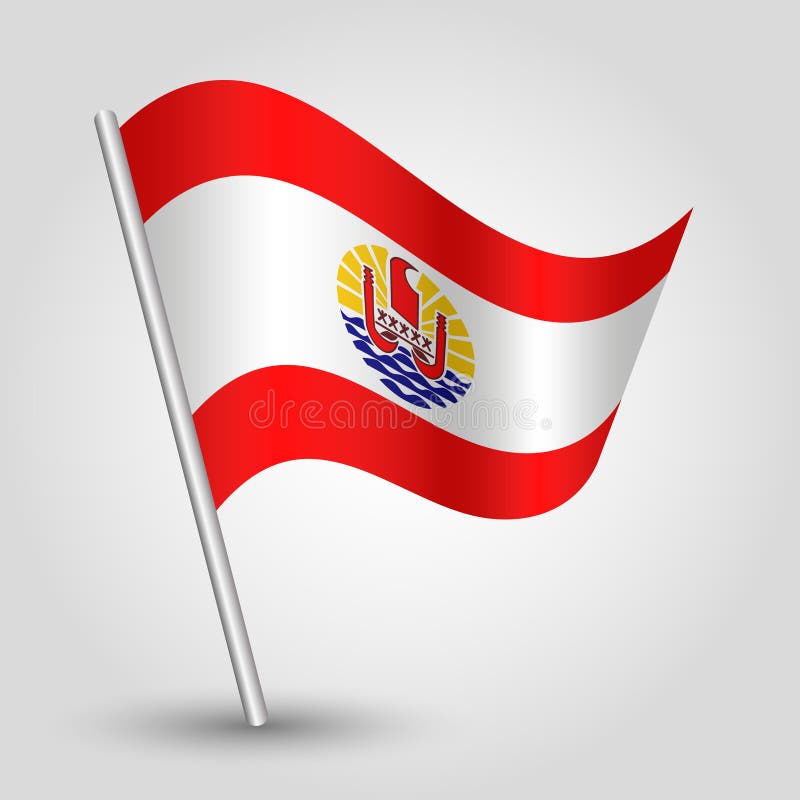 Polynesian flag stock illustrations â polynesian flag stock illustrations vectors clipart