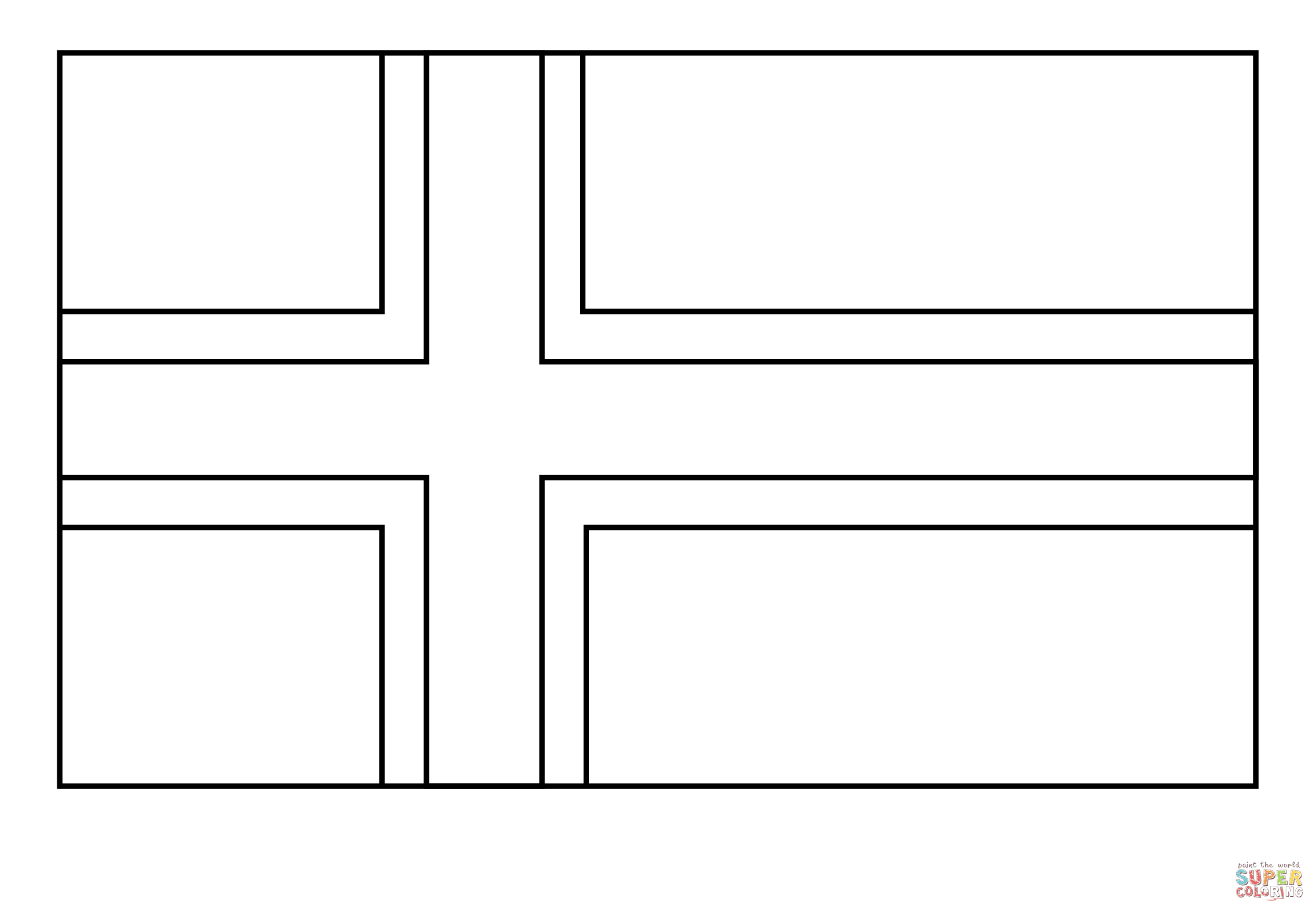 Flag of faroe islands emoji coloring page free printable coloring pages