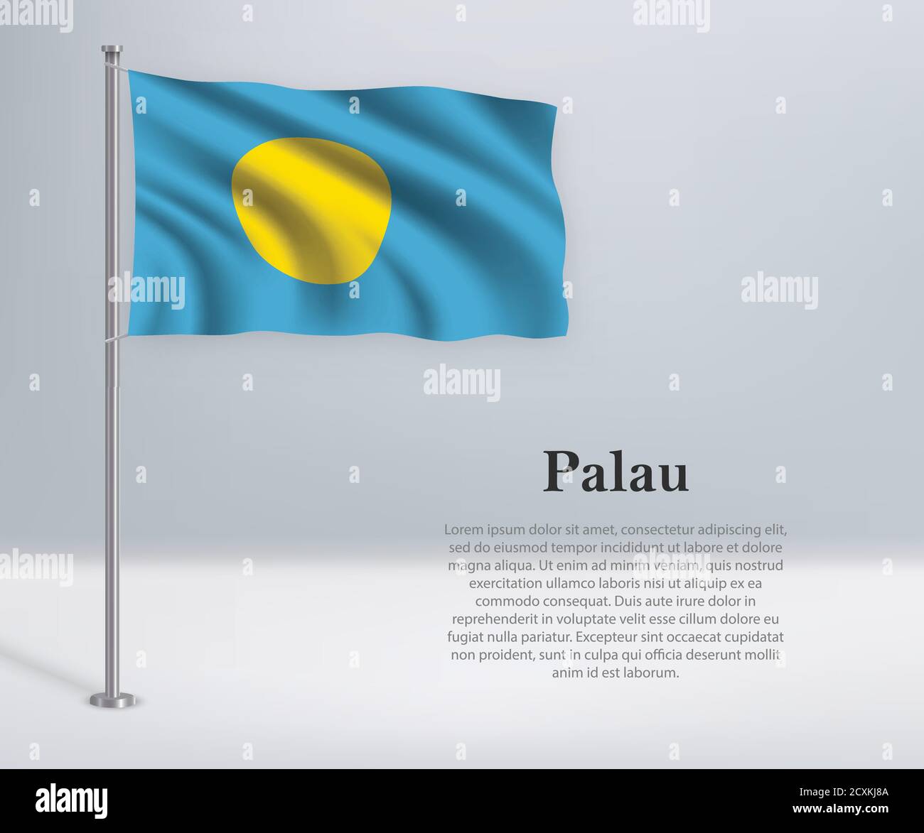 Palau symbol stock vector images