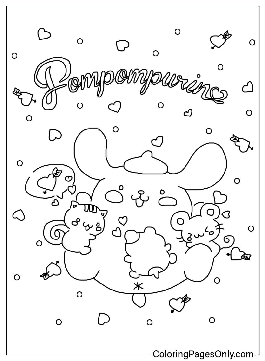Coloring pages only on x ð wele to the world of cuteness pompompurin coloring pages ðð httpstcosabklcdqbn pompompurin sanrio coloringpagesonly coloringpages coloringbook art fanart sketch drawing draw coloring usa trend