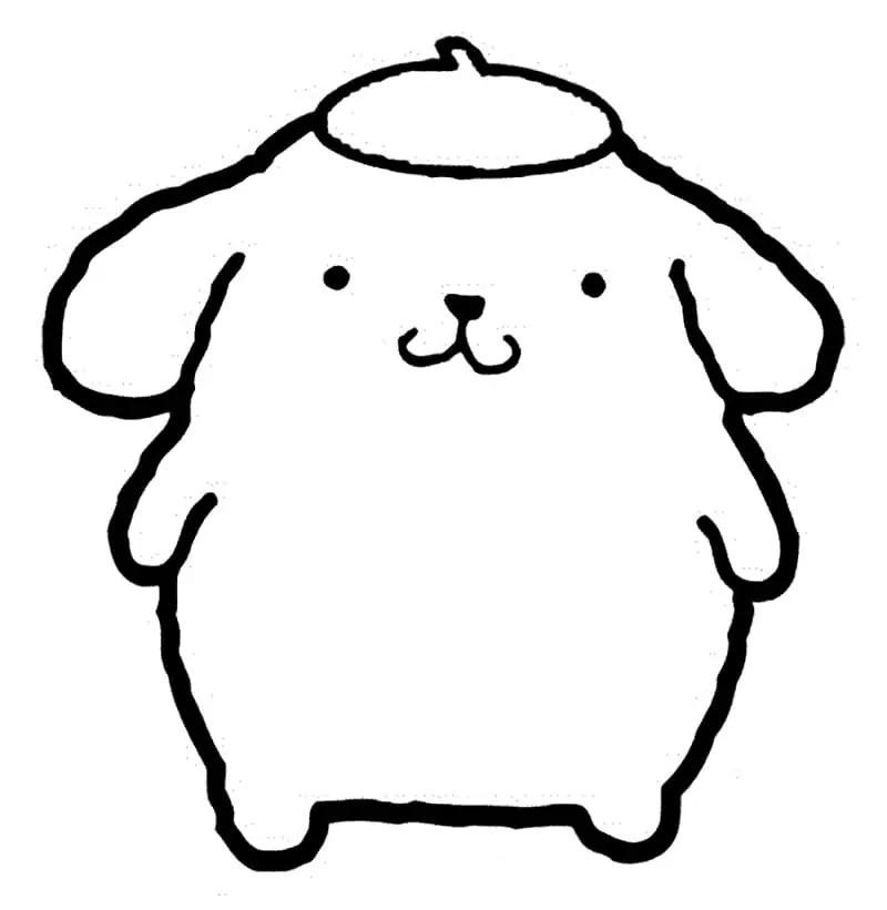 Pompompurin malvorlagen