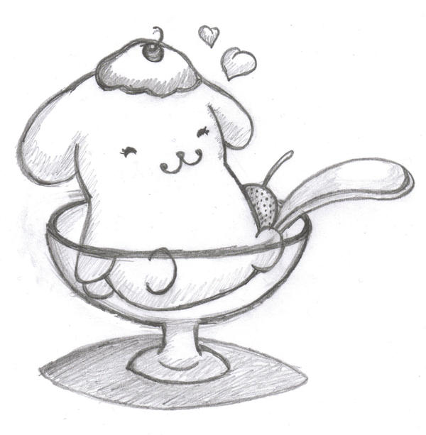 Pompompurin by mirandamaija on