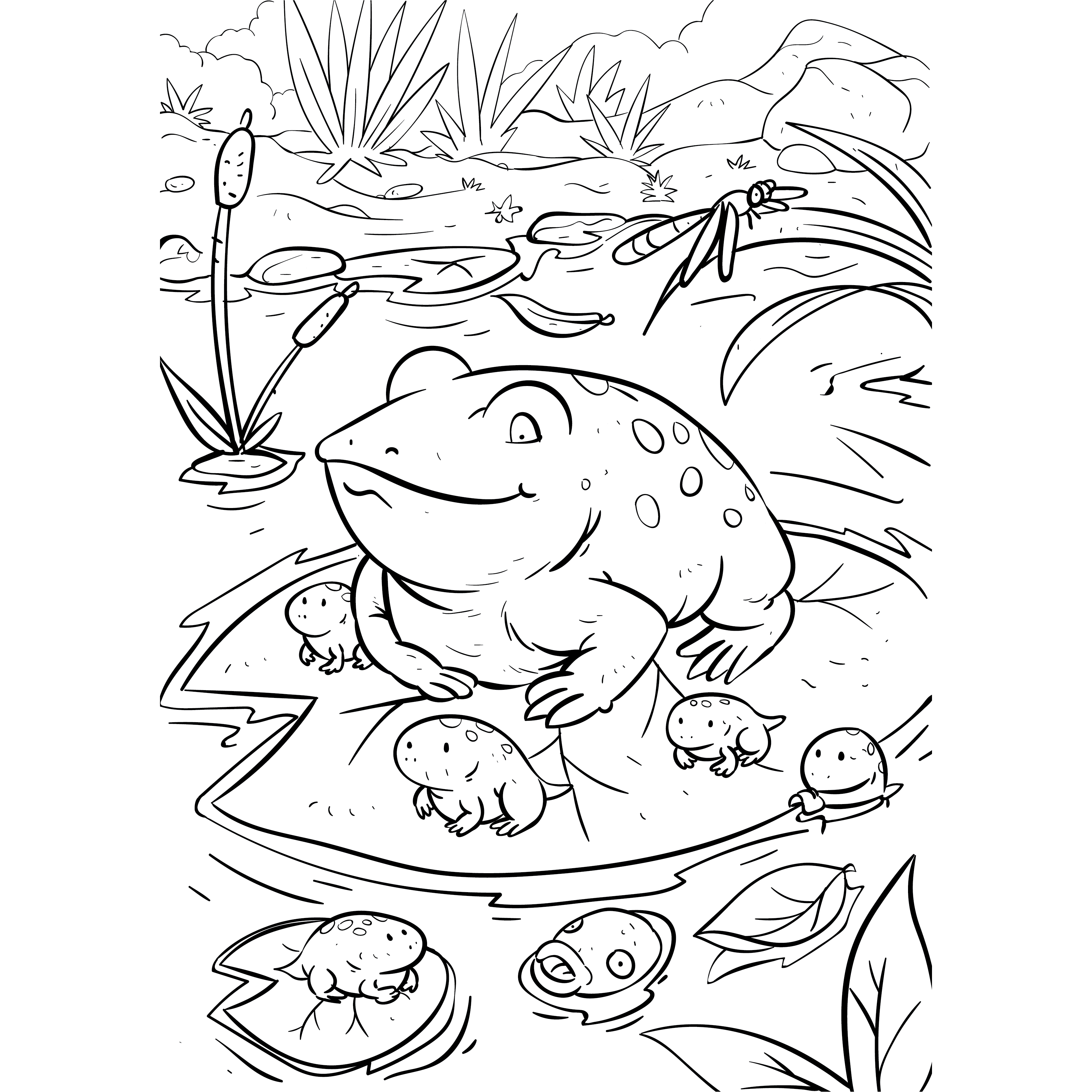 World of animals coloring book