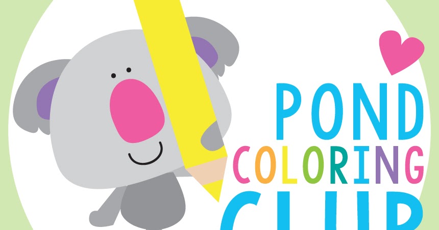 Free coloring pages from the pond