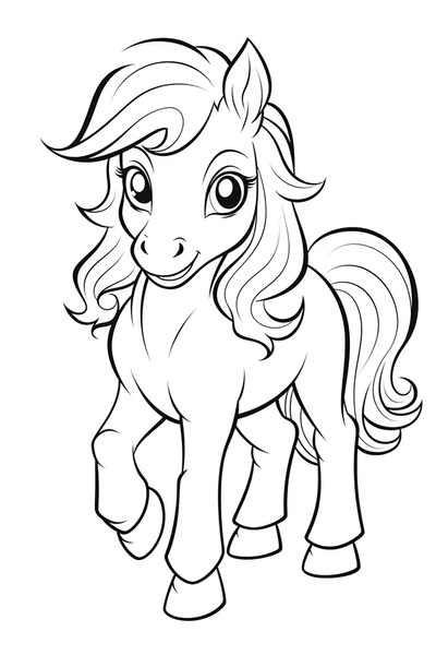 Thousand color pony royalty