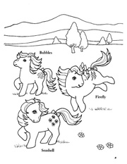 Filemy little pony coloring and activitypdf