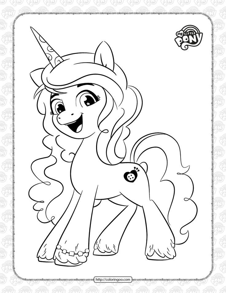 Mlp izzy moonbow pdf coloring page cartoon coloring pages my little pony coloring coloring pages