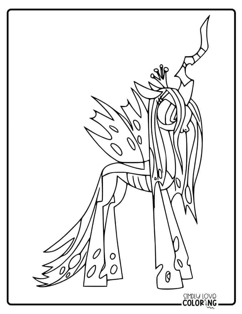 My little pony coloring pages free pdf printables