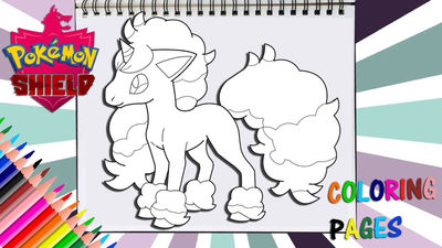 Pokemon sword and shield galarian ponyta by playhouse on