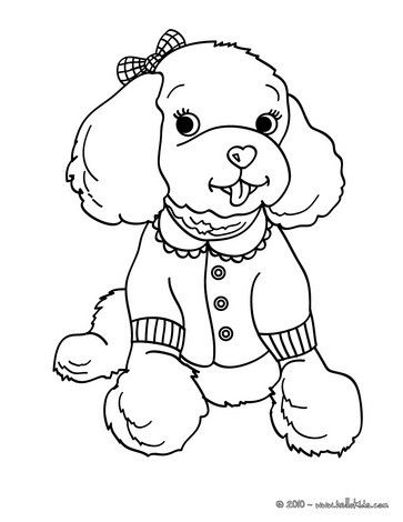 Do you like this poodle coloring page ths cute and beautiful coloring page is perfect for kids go toâ puppy coloring pages dog coloring page dog coloring book