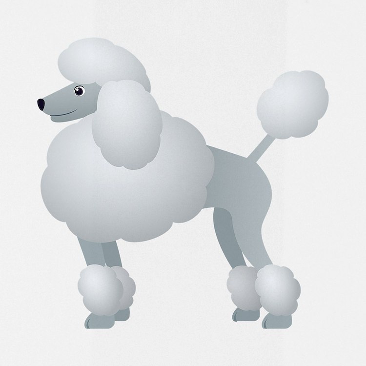 Joypixels emoji poodle insulated wine tumbler