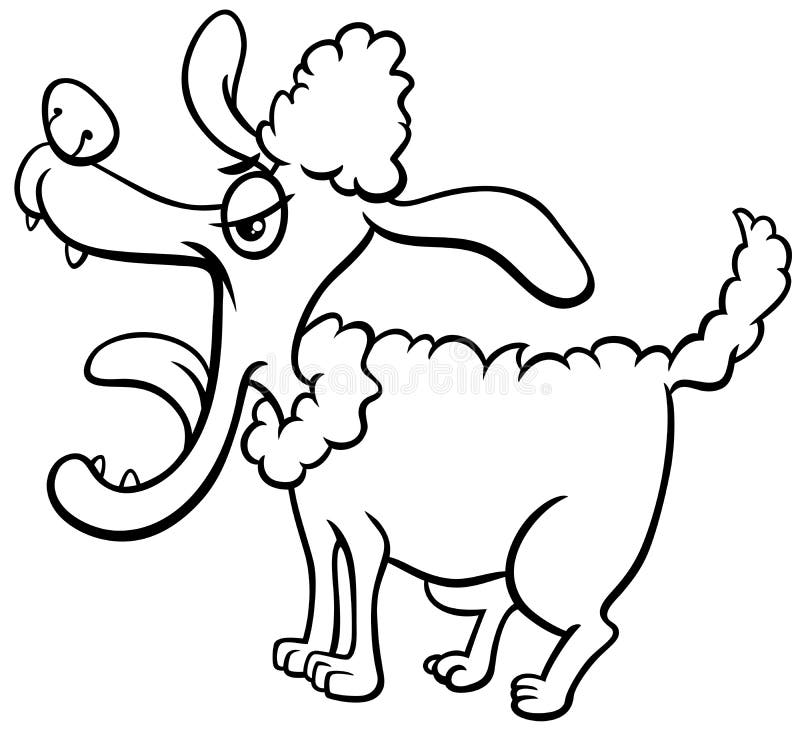 Angry poodle stock illustrations â angry poodle stock illustrations vectors clipart