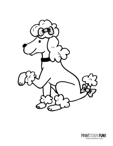 Dog coloring pages clipart pawsome activities for your little artist at