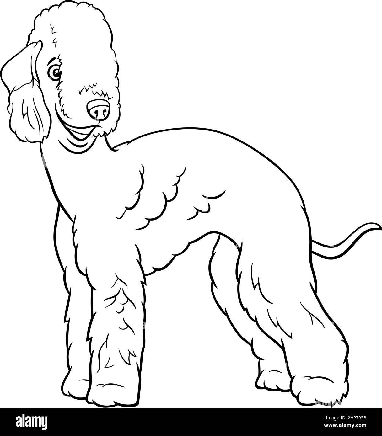 Dog coloring hi