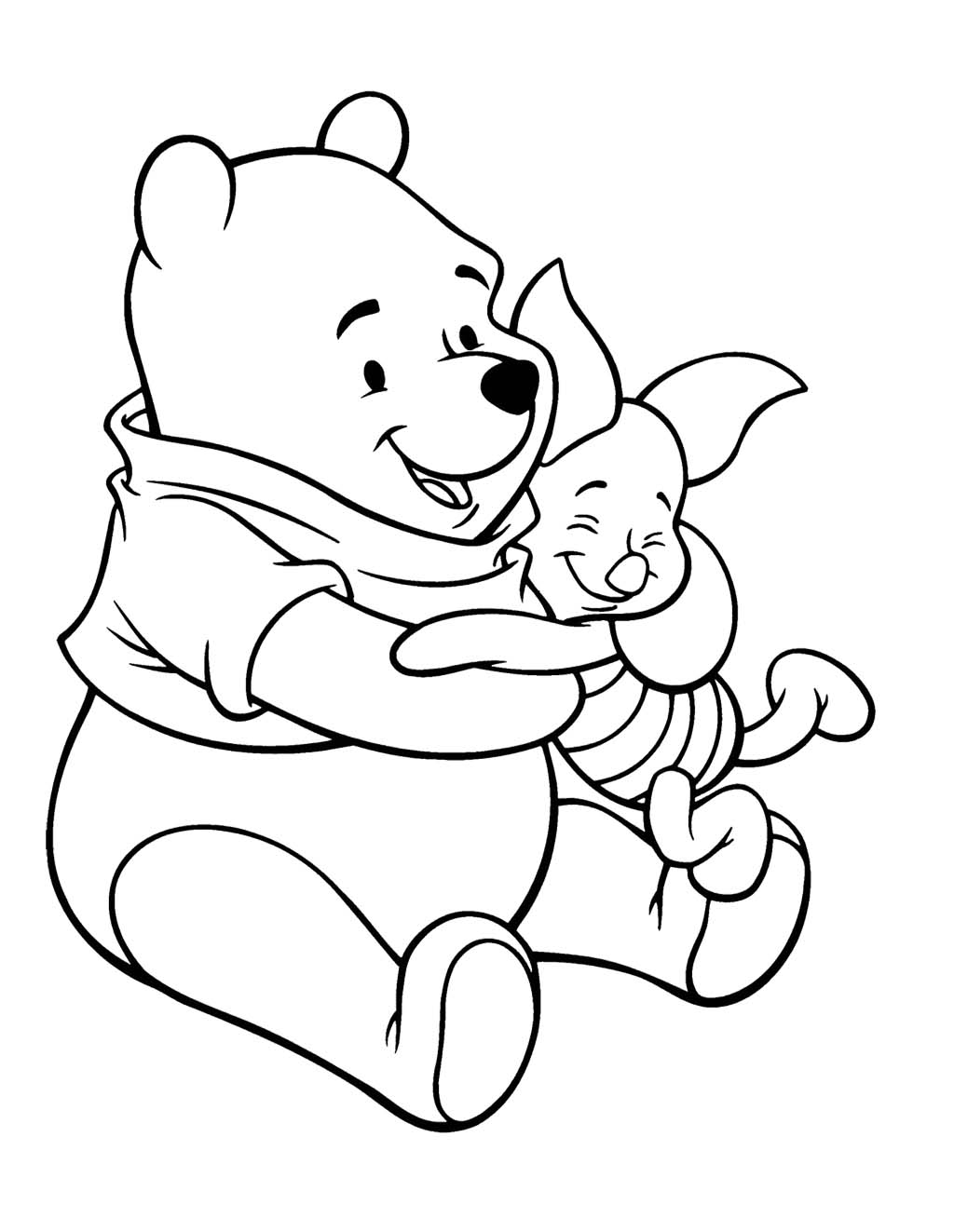 Piglet coloring pages