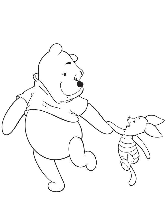 Piglet coloring pages