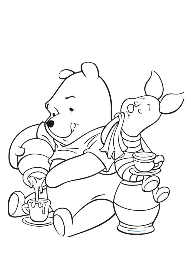 Winnie the pooh coloring pages