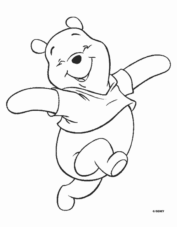 Disney coloring pages pooh bear coloring pages