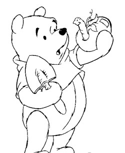 Winnie the pooh coloring pages all kids network
