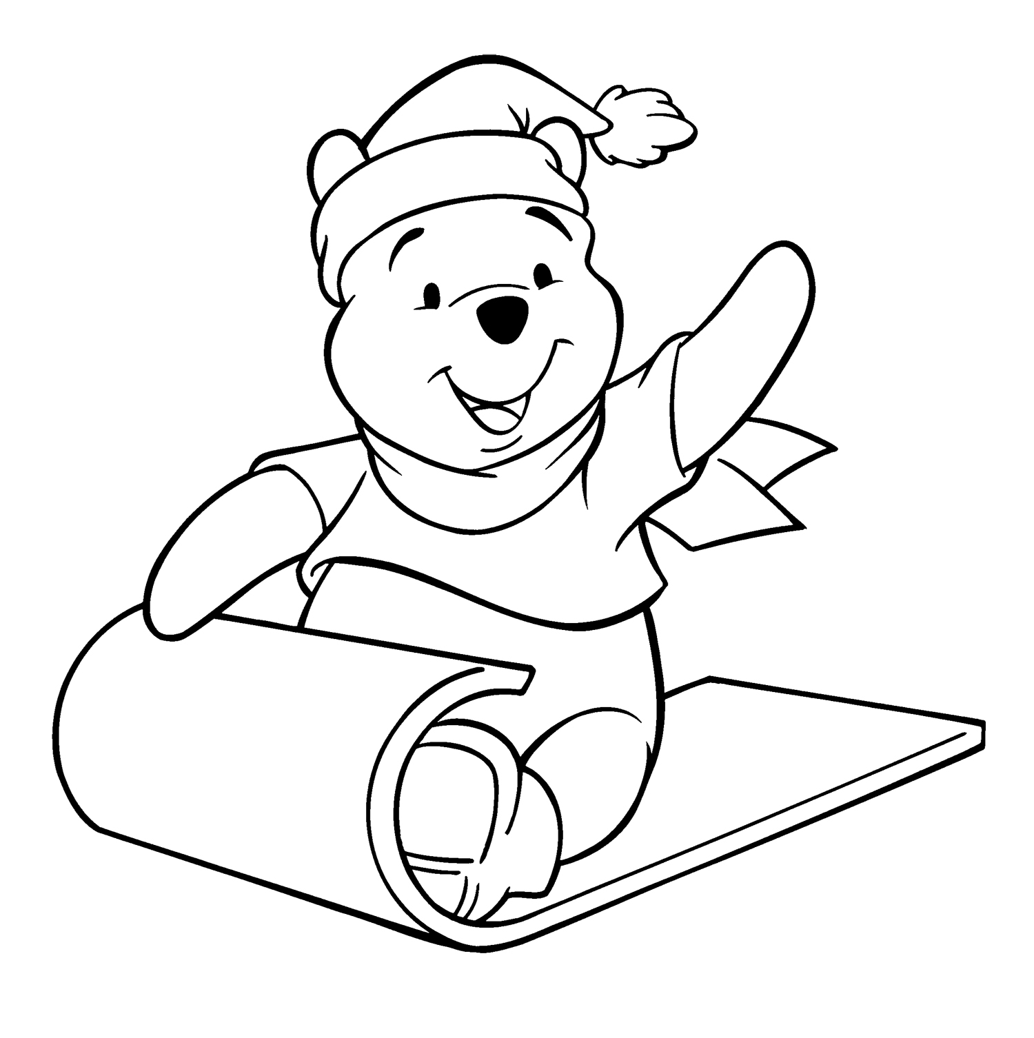 Coloring pages pooh bear coloring pages