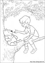 Winnie the pooh coloring pages on coloring